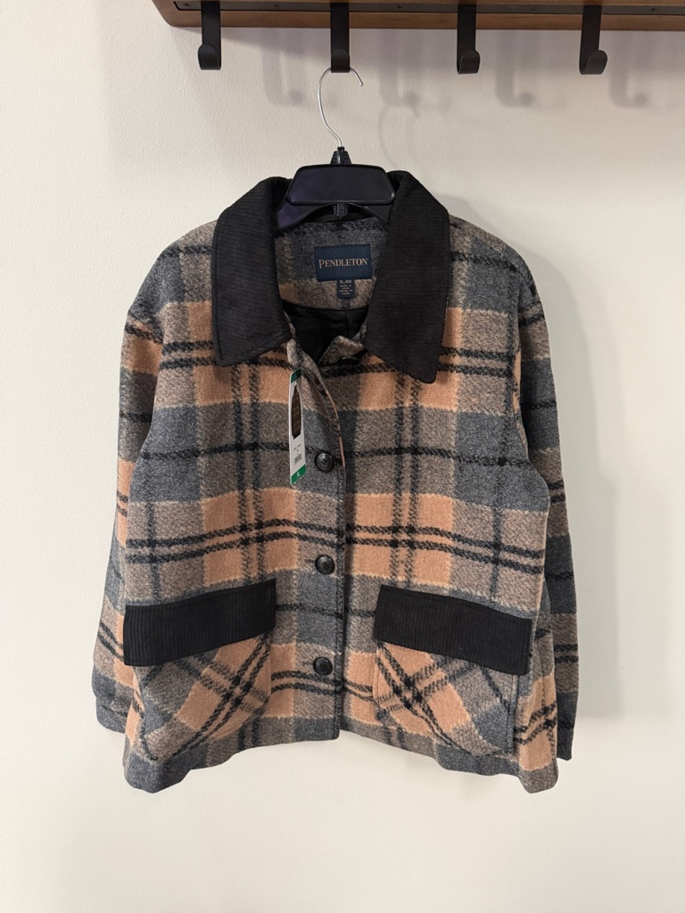 Pendleton Corduroy / Plaid Jacket